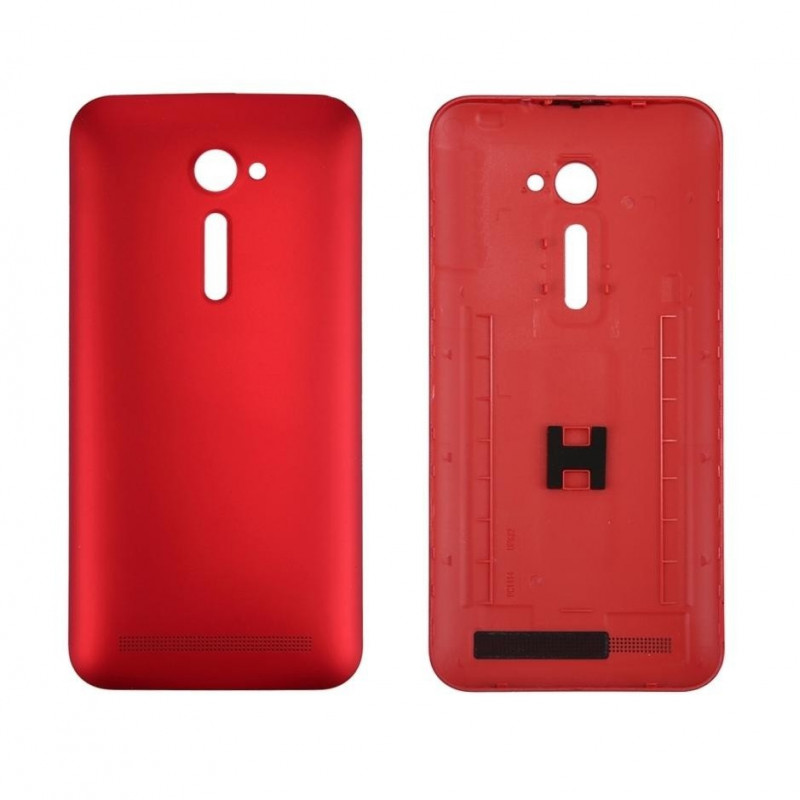 Back Panel Cover for Asus Zenfone 2 Laser ZE550KL - Colour Red